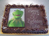 Kermit the Frog cake